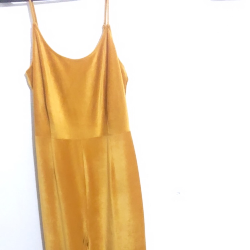 suede jumpsuit